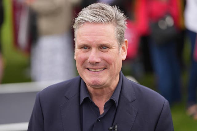 Sir Keir Starmer said the Uxbridge constituency was always going to be ‘tough’ (Danny Lawson/PA)