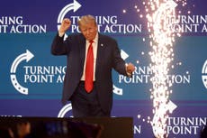 Trump trashes 2024 rivals and goes after Chris Christie’s weight