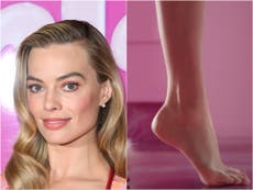 Margot Robbie ‘really flattered’ by internet’s obsession with her feet