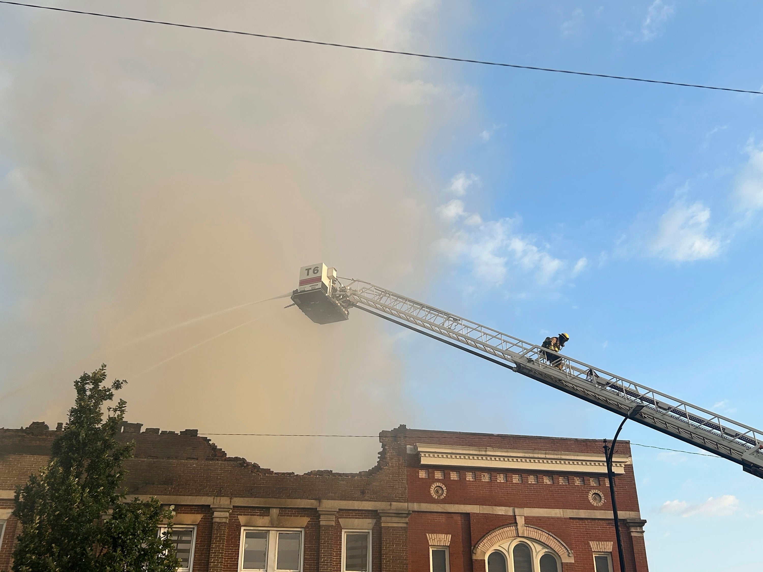 Senators Office Fire