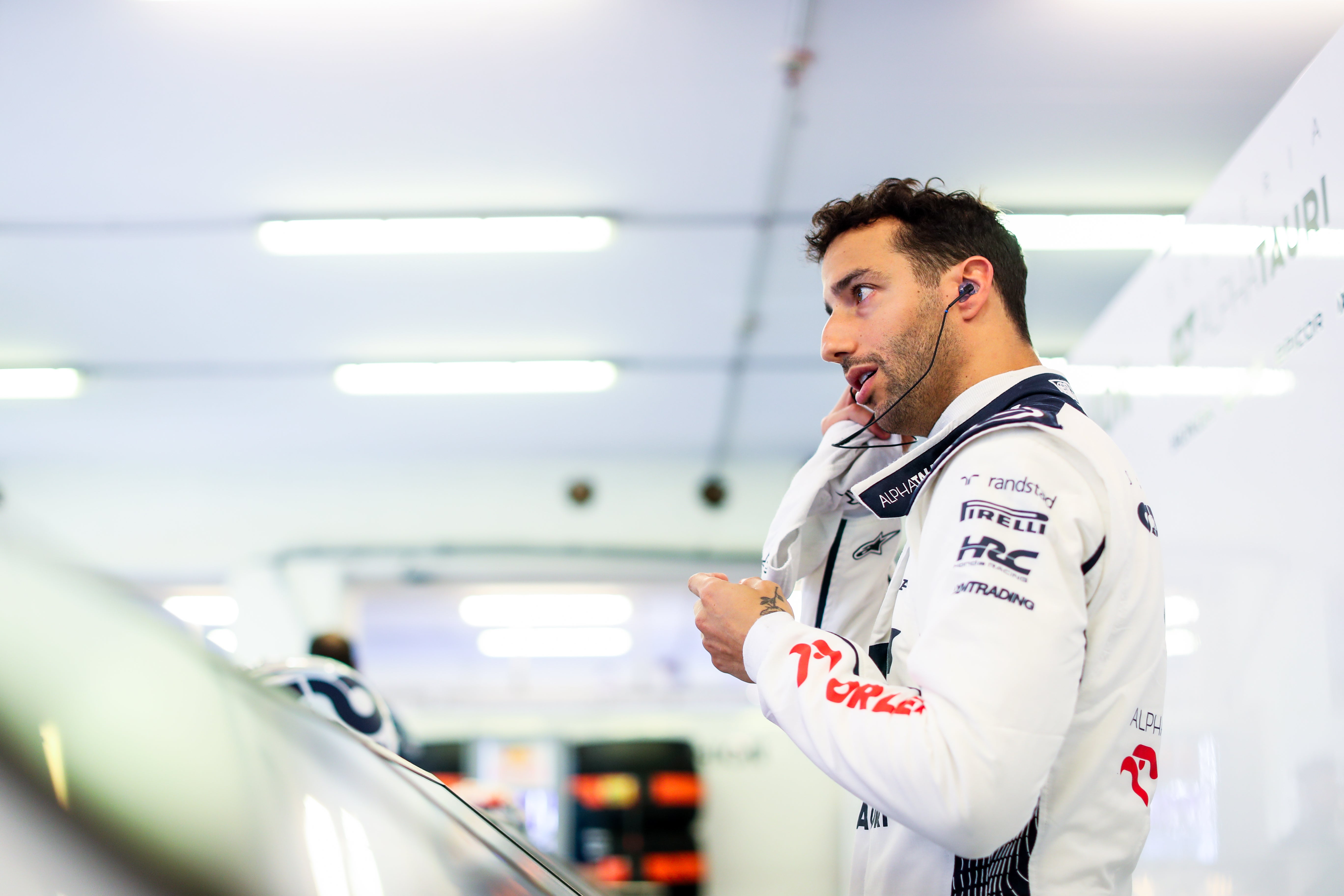 Daniel Ricciardo returned to action in 2023 during Friday practice for AlphaTauri