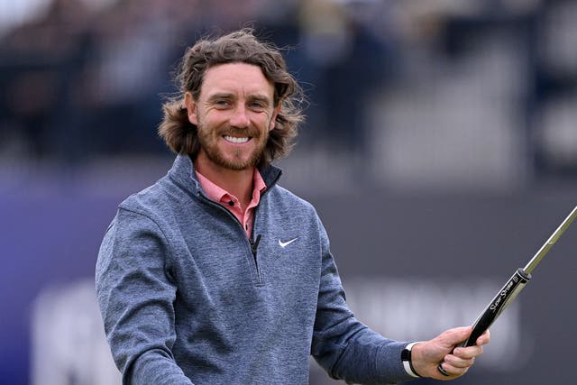 <p>Home favourite Tommy Fleetwood is right in contention for the Open heading into the wekend </p>