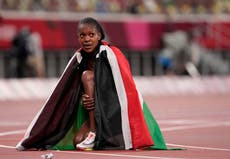 Olympic champion Faith Kipyegon falls agonisingly short of becoming first woman to break four-minute mile