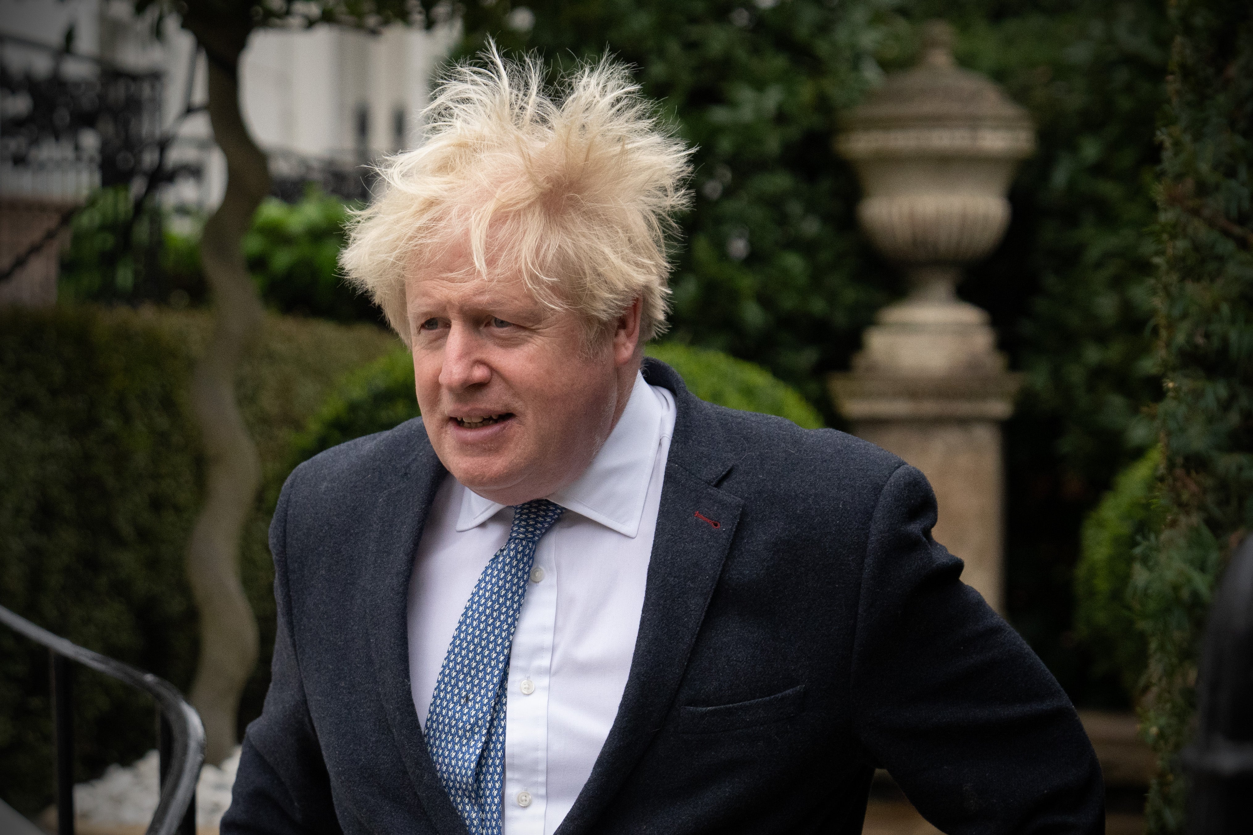 Boris Johnson lives at Grade II-listed Brightwell Manor with his wife Carrie and their children