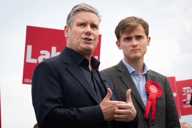Sir Keir Starmer is expected to address Labour’s national policy forum on Saturday (Stefan Rousseau/PA)