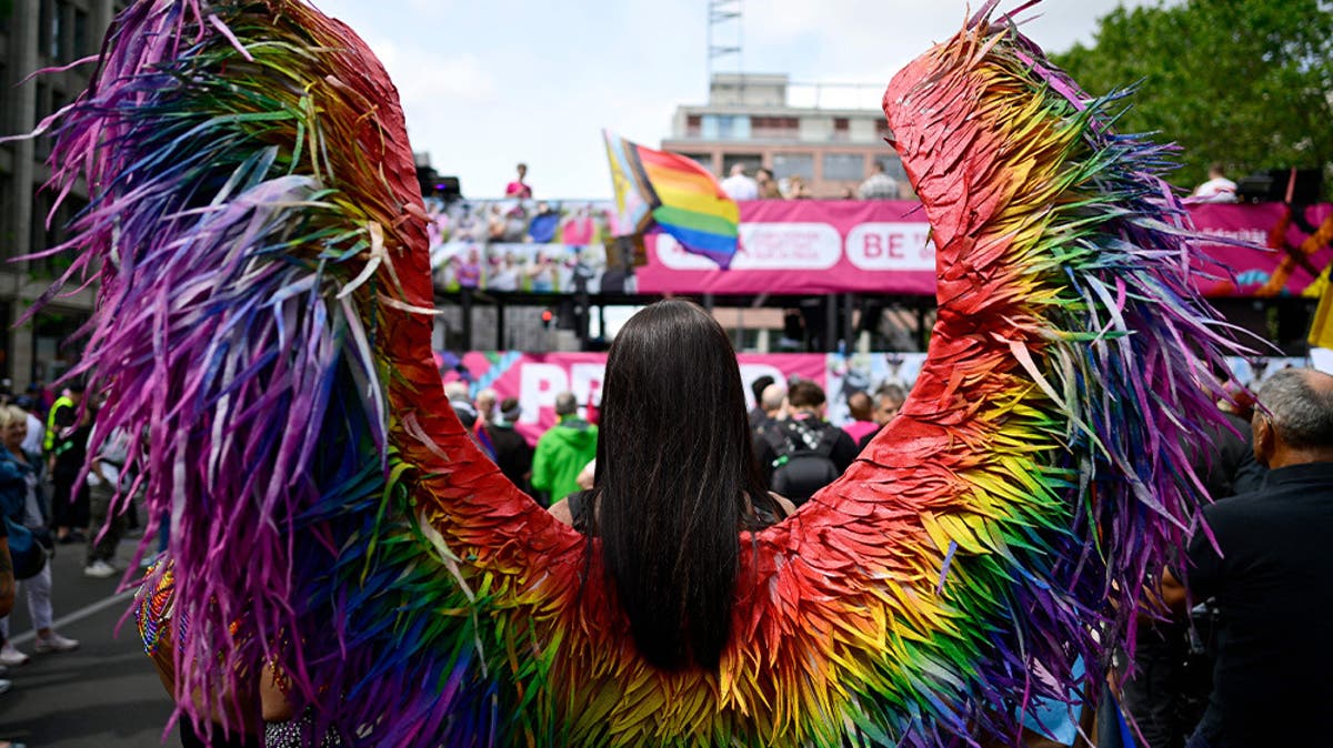 Watch as Christopher Street Day Pride parade takes place in Berlin