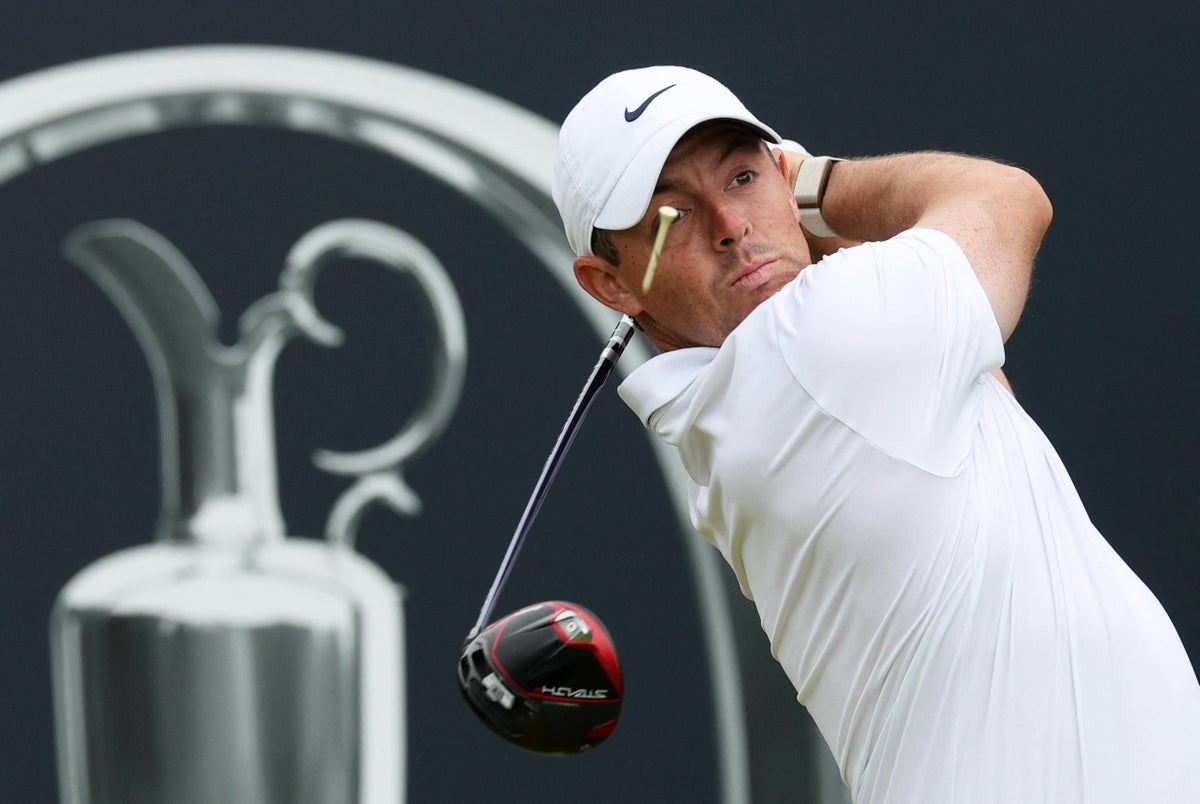 The Open 2023 LIVE: Third round golf leaderboard as Rory McIlroy and Tommy Fleetwood chase Brian Harman