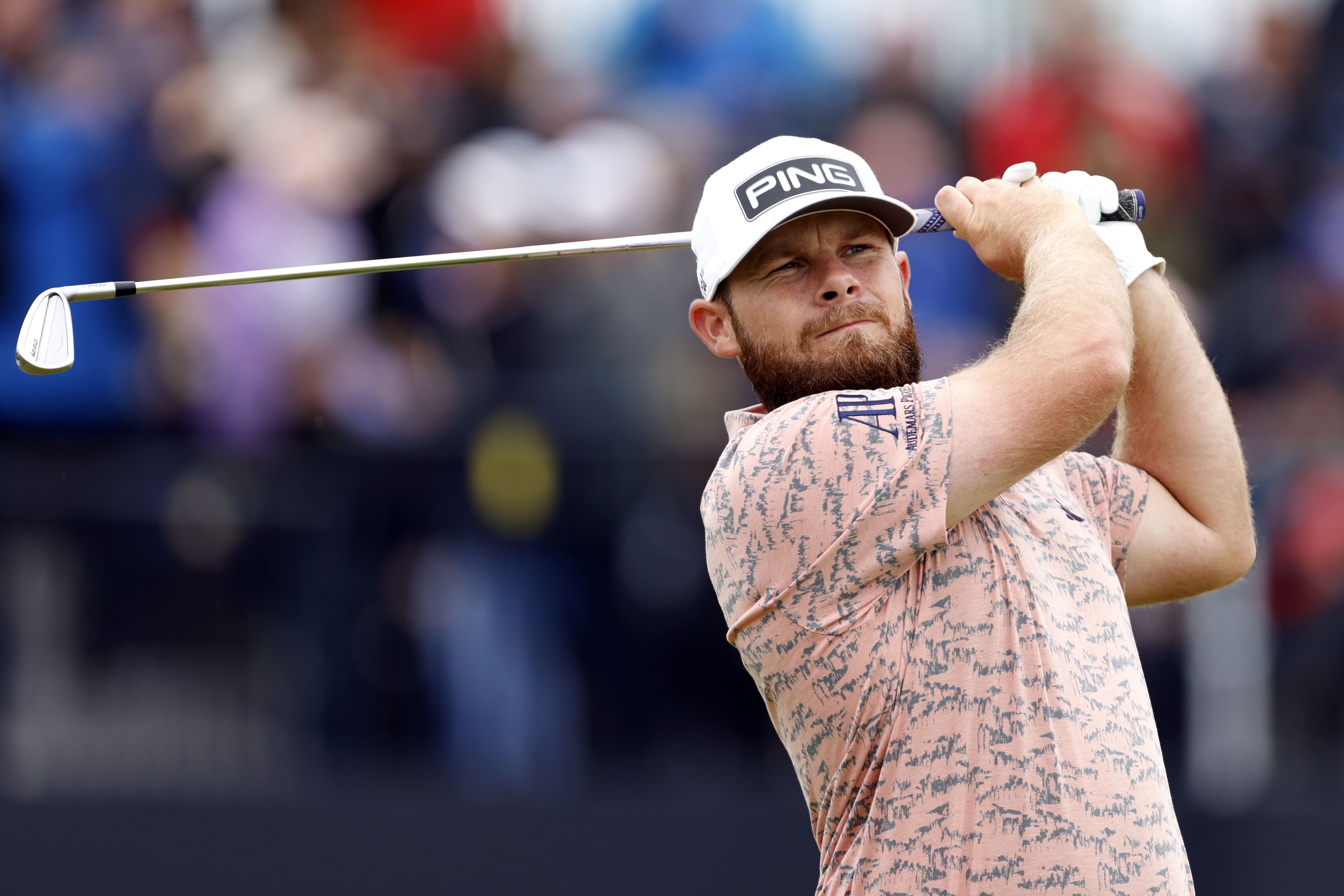 Tyrrell Hatton insists he is not trying to be funny on the course (Richard Sellers/PA)