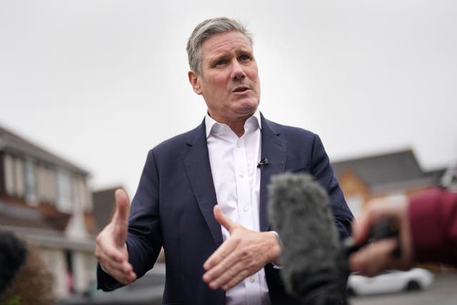Labour leader Sir Keir Starmer said lessons would need to be learned from the Uxbridge by-election defeat (Jacob King/PA)