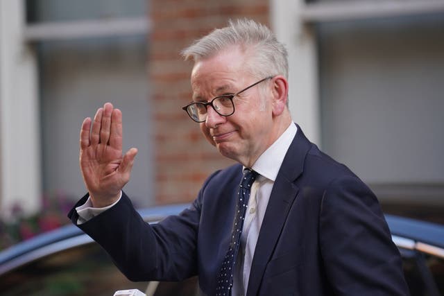 Housing Secretary Michael Gove will make a speech on planning reforms (Lucy North/PA)