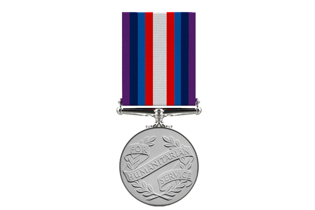 UK introduces new medal to honour ‘unsung heroes’ who respond to humanitarian crises around the world