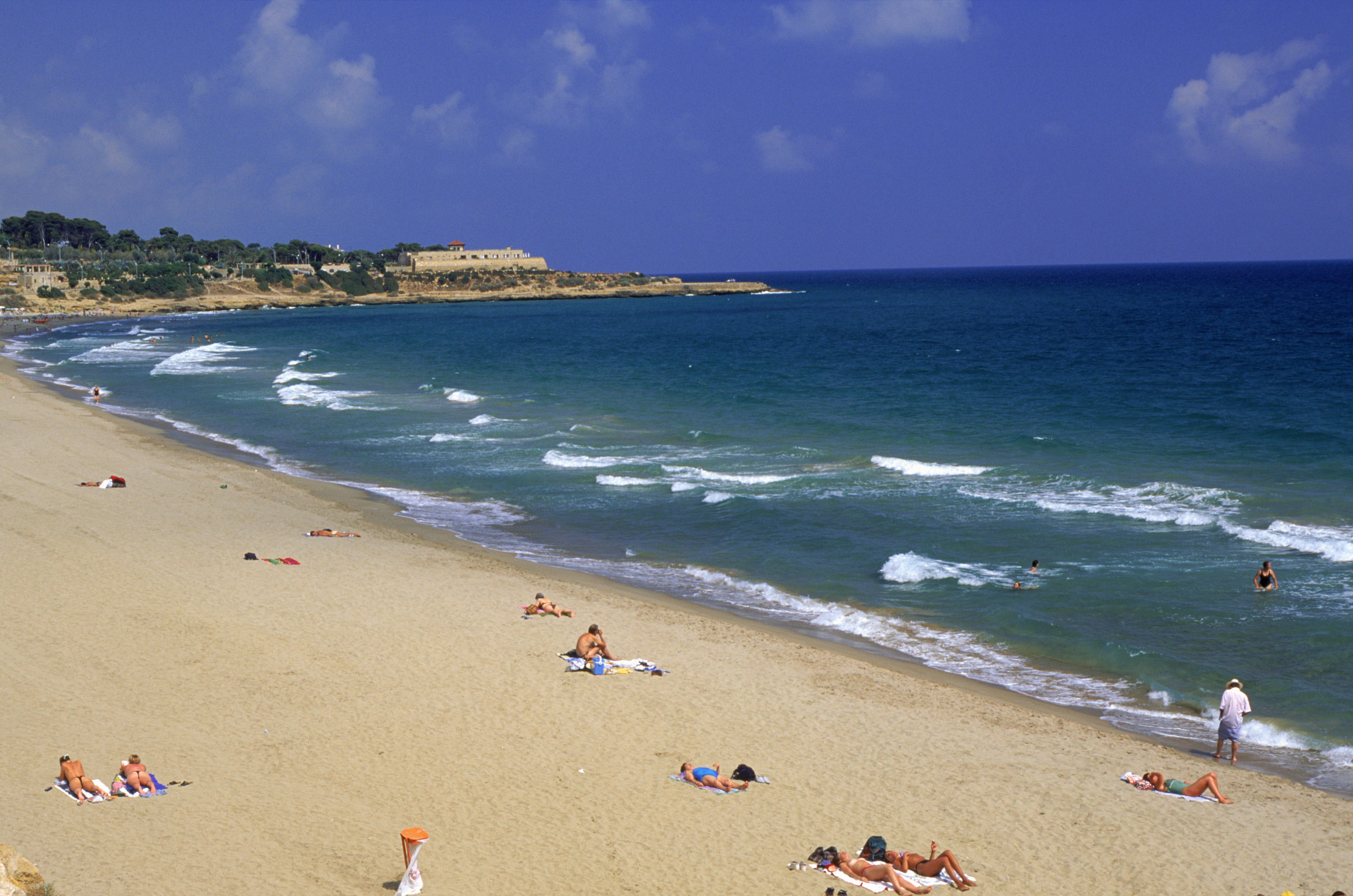 Tarragona beach, Spain.