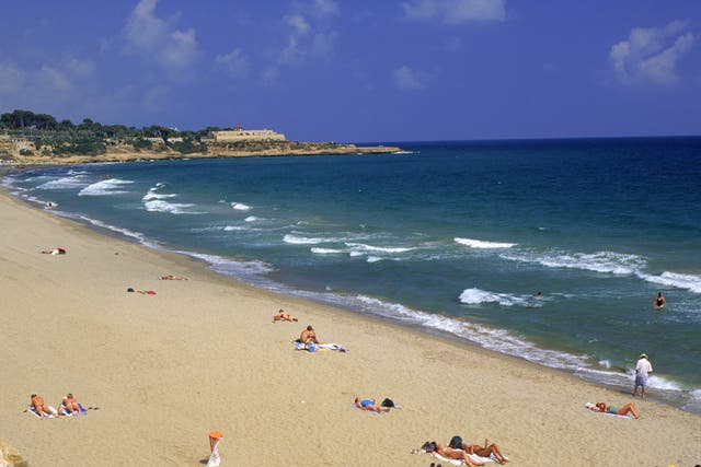 <p>Tarragona beach, Spain.</p>