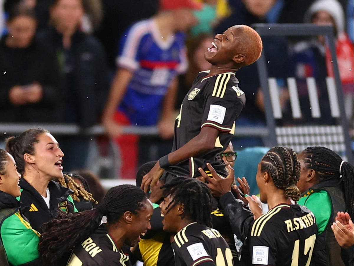 Jamaica stun France for first-ever Women’s World Cup point Jamaica stun France for first-ever Women’s World Cup point