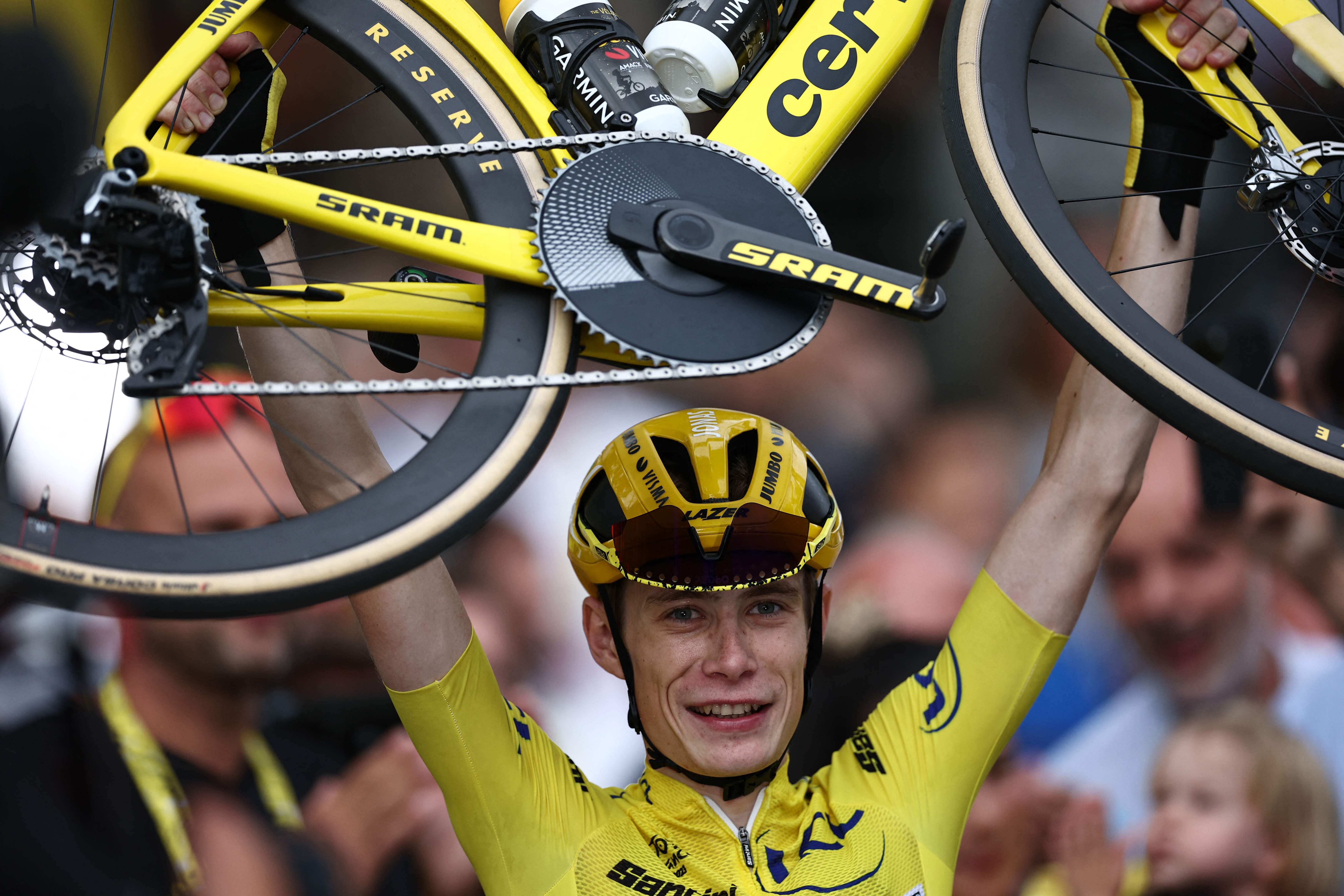 Jonas Vingegaard completes Tour de France double as Jasper Philipsen denied Champs Elysees fairytale The Independent