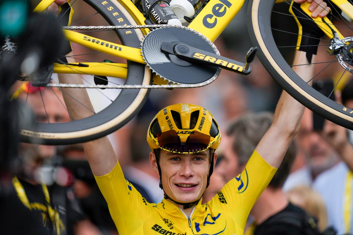 Danish rider Jonas Vingegaard wins the Tour de France for 2nd straight year