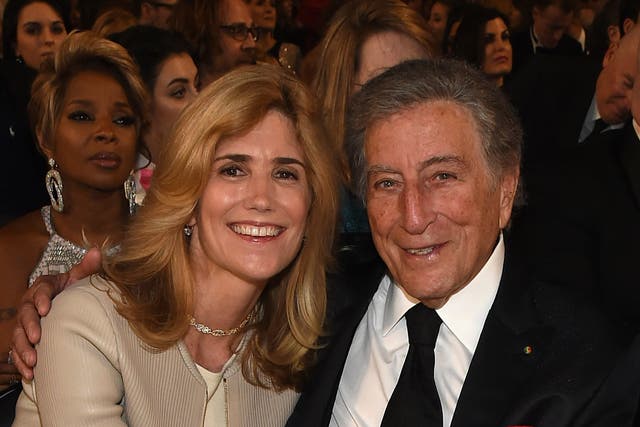 <p>Susan Benedetto and Tony Bennett</p>