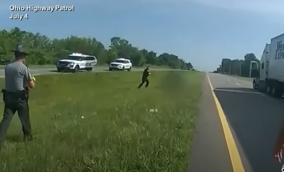 Bodycam footage shows Ohio police dog maul unarmed Black man surrendering during traffic stop