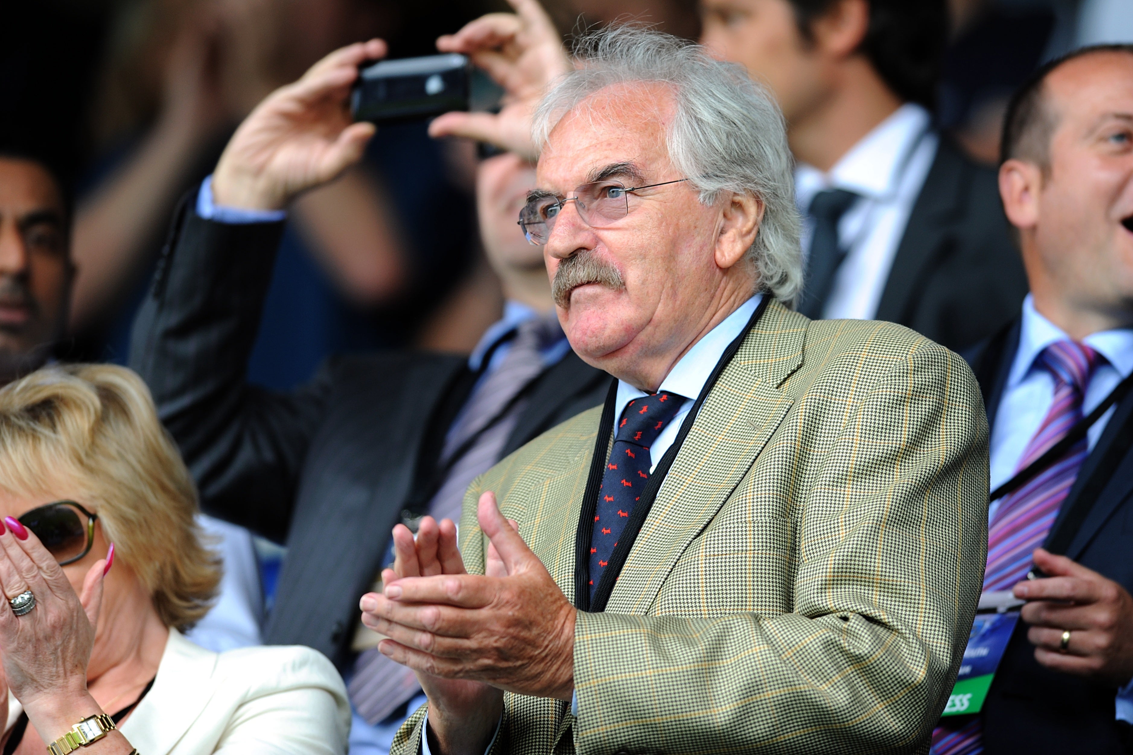 Tv pundit Des Lynam