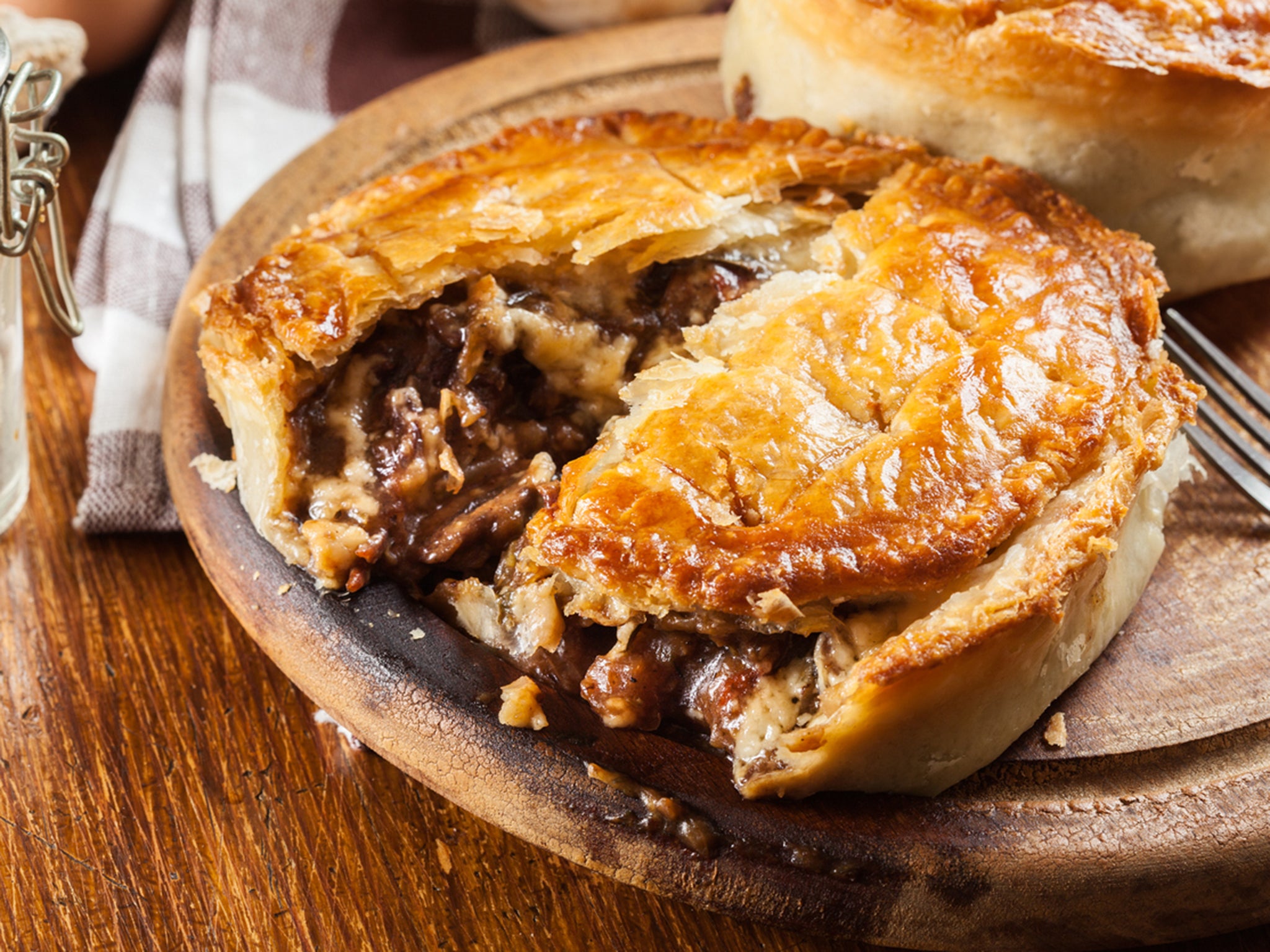 Minimising waste, this pie is perfect for a family dinner