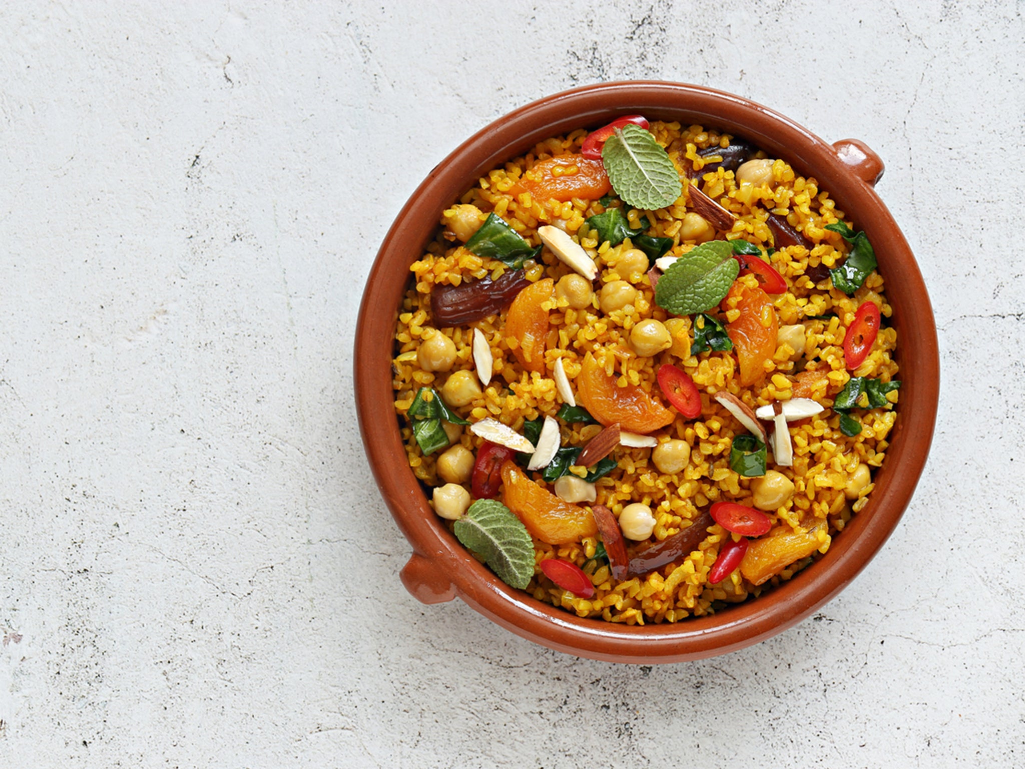 This Moroccan-inspired vegetarian tagine is bursting with flavour