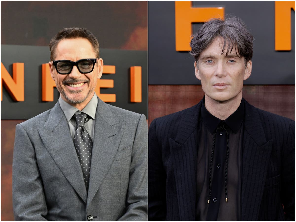 Robert Downey Jr praises Cillian Murphy’s ‘great sacrifice’ for Oppenheimer role