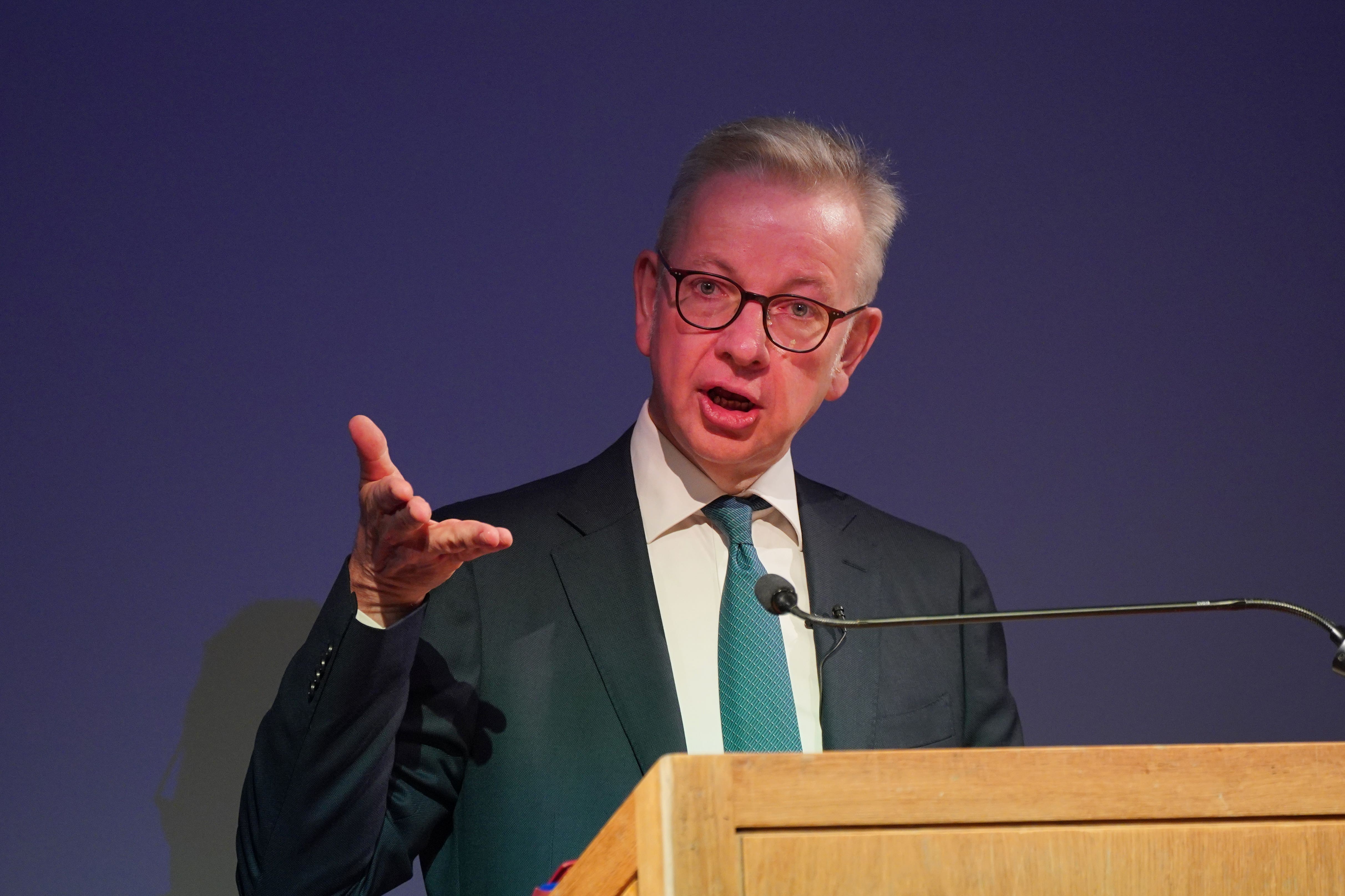 Michael Gove has announced new measures to tackle the housing crisis (Yui Mok/PA)