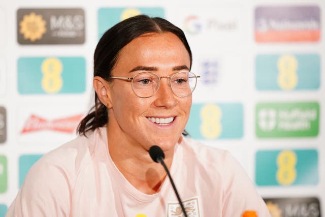 England defender Lucy Bronze is drawing on past experience to assuage fears about England’s form (Zac Goodwin/PA)