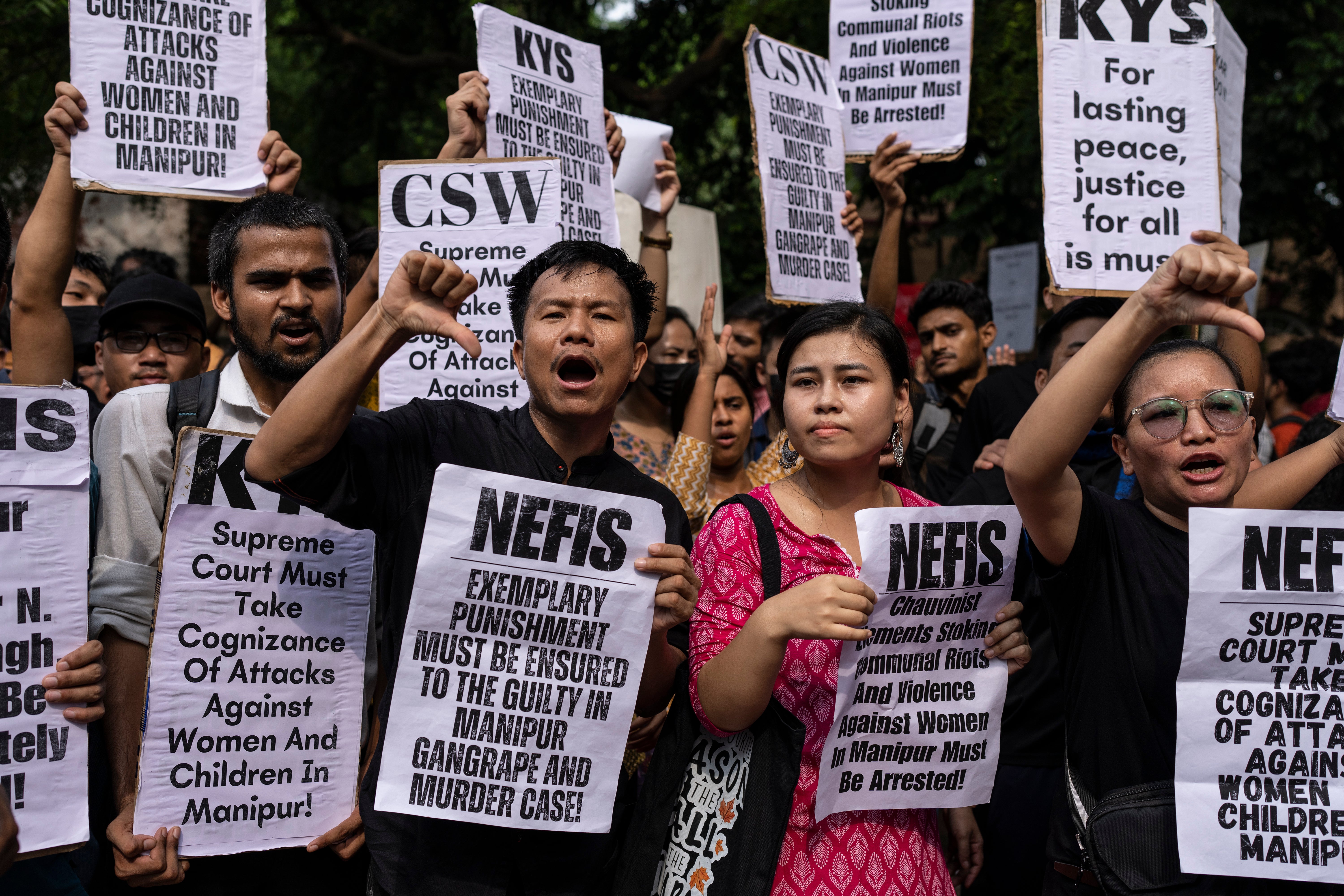 India Manipur Ethnic Clashes