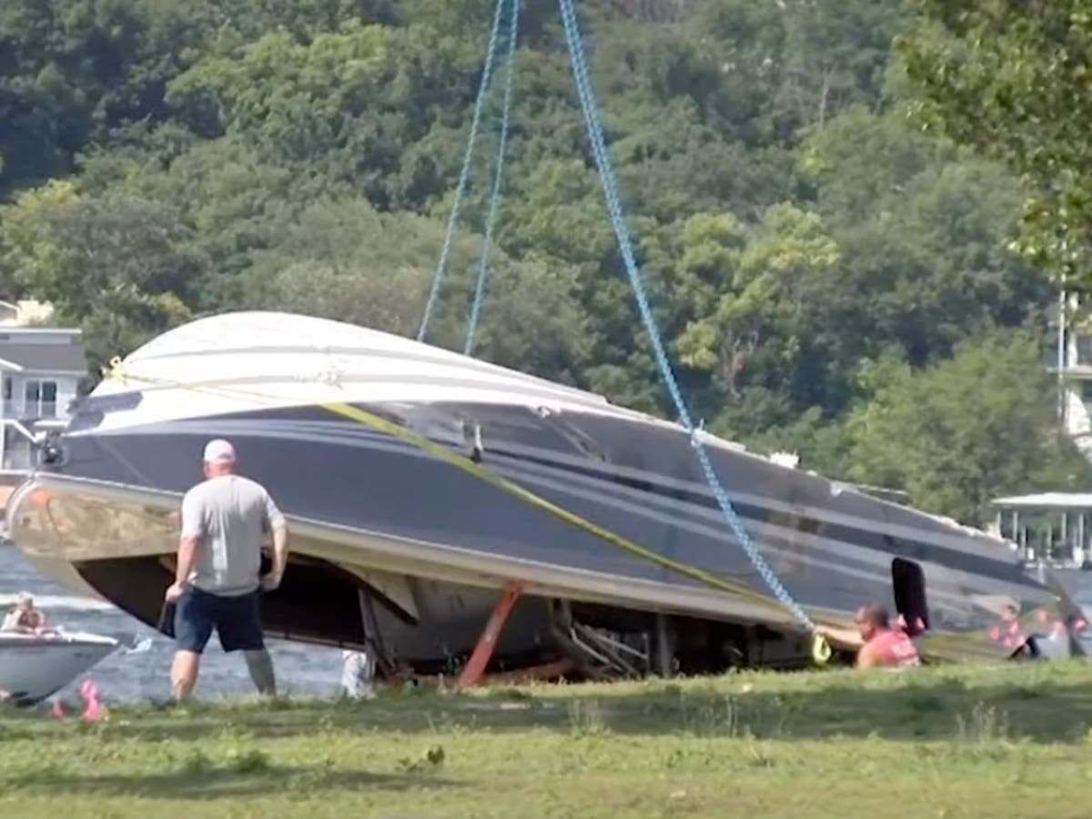 Eight people injured after boat crashes into home near Lake of the