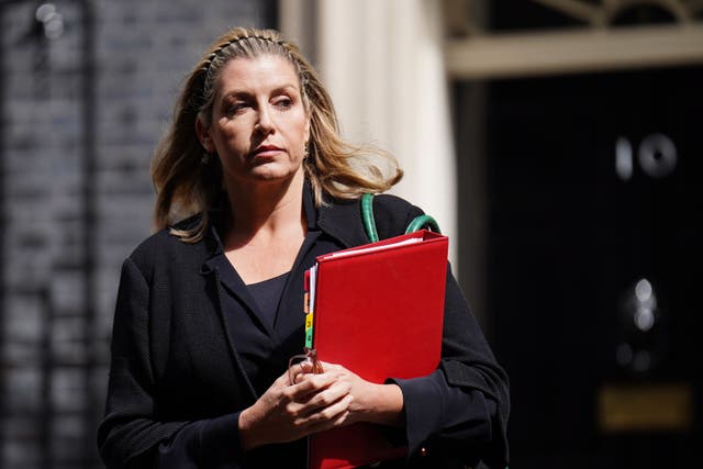 Penny Mordaunt was the minister responsible for the Infected Blood Inquiry between February 2020 and September 2021 (James Manning/PA)