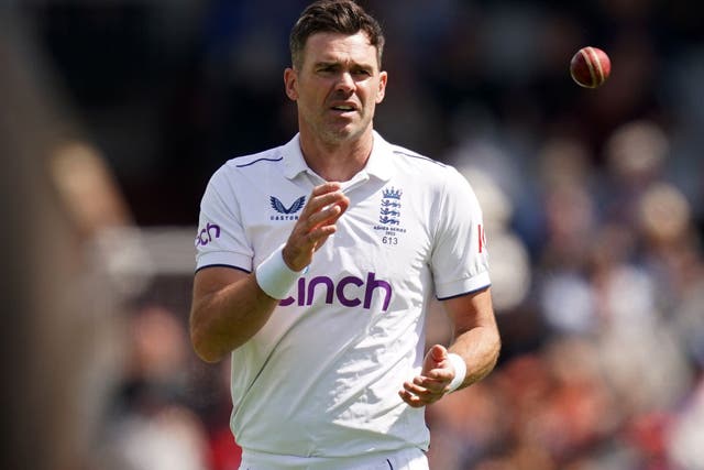 England’s James Anderson has taken 689 wickets in 182 Test appearances (Martin Rickett/PA)