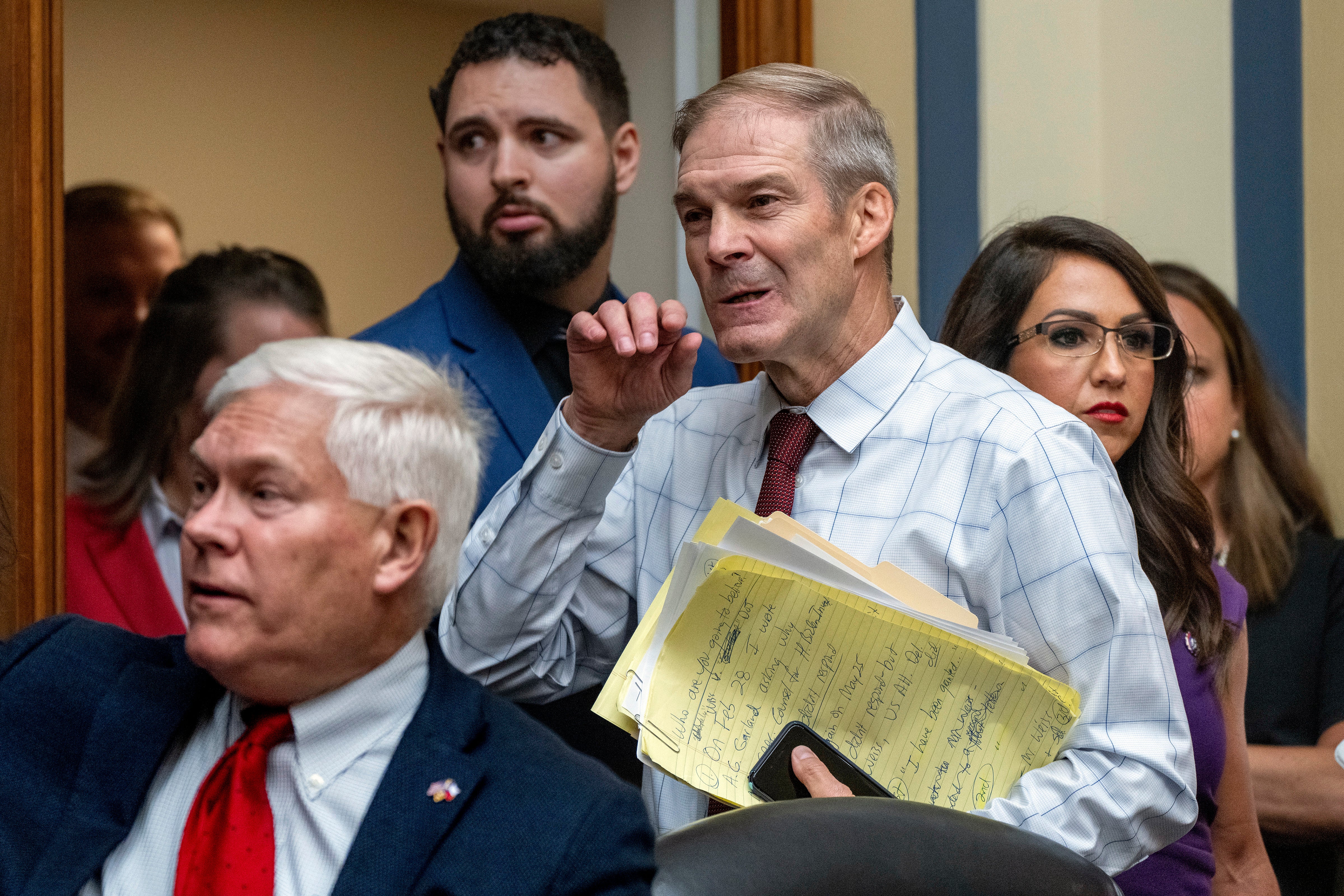 Jim Jordan at the hearing