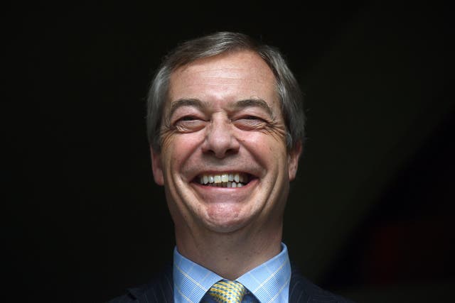 <p>Now the wind is in Farage’s sails </p>