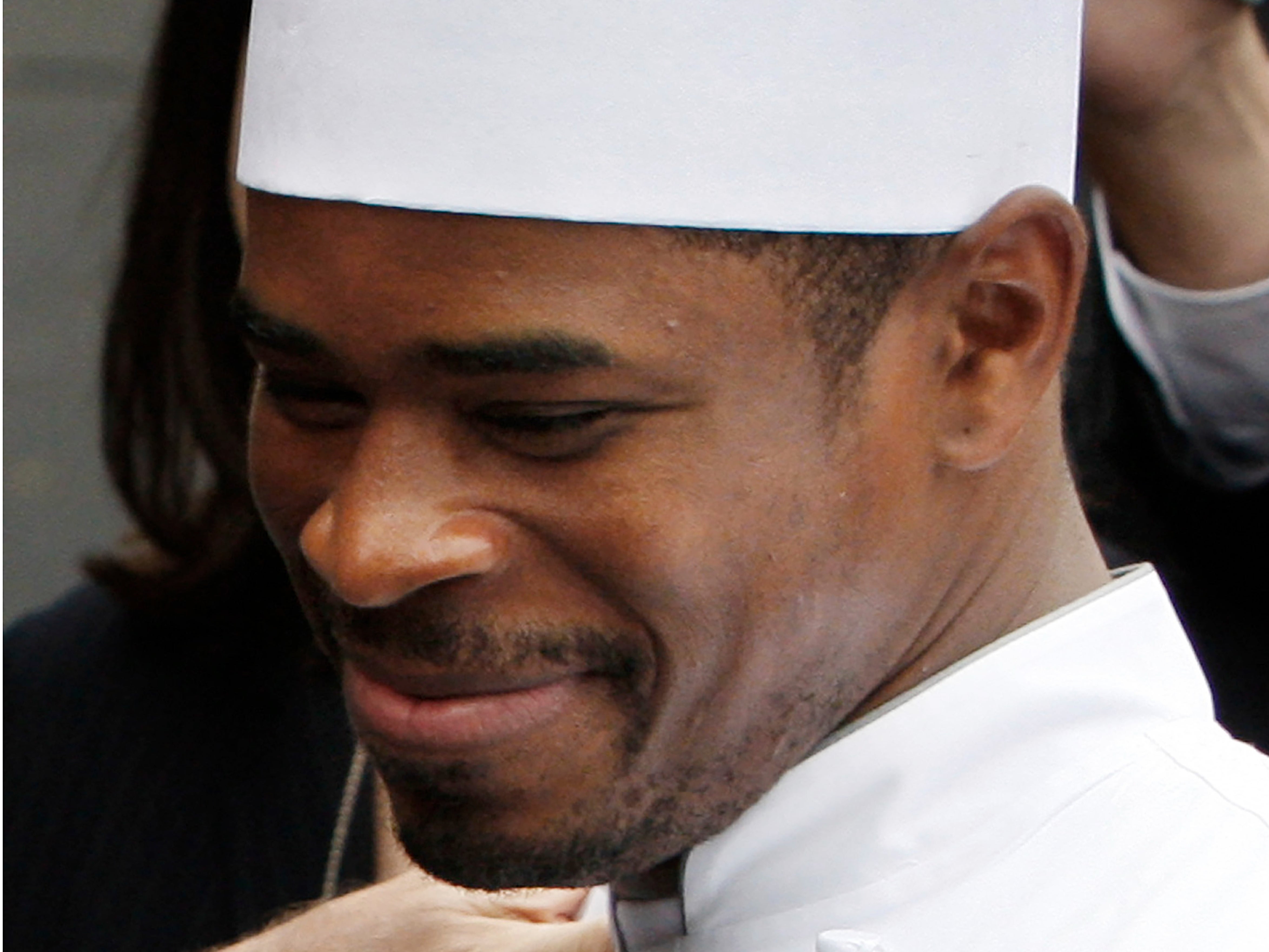 Tafari Campbell, pictured on the South Lawn of the White House in November 2008