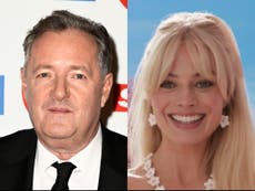 Piers Morgan ridiculed for saying he’d be ‘executed’ if he made ‘male version’ of Barbie