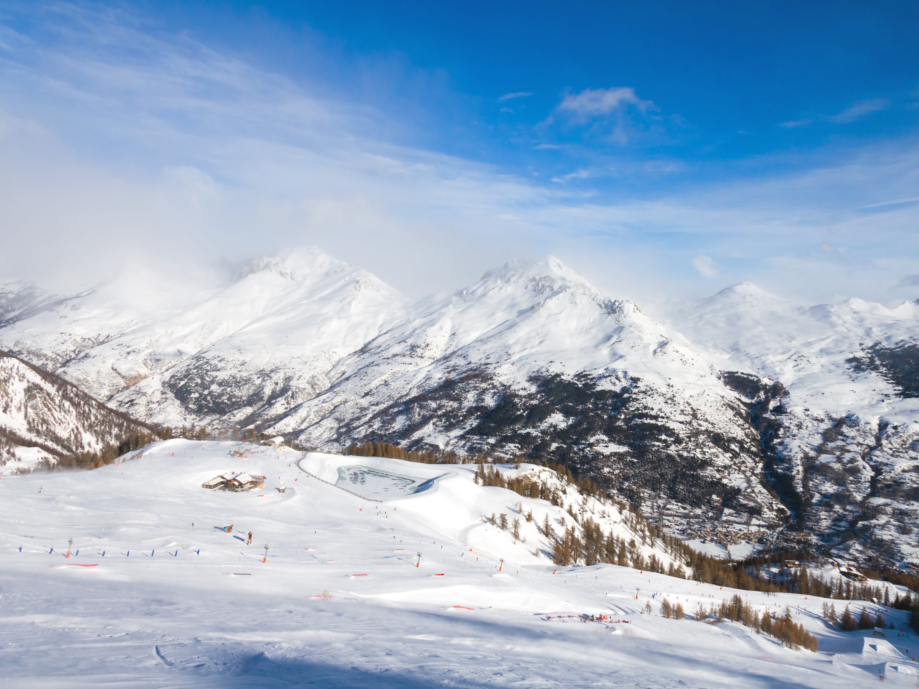 You’ll find 250km of on-piste terrain at Serre Chevalier