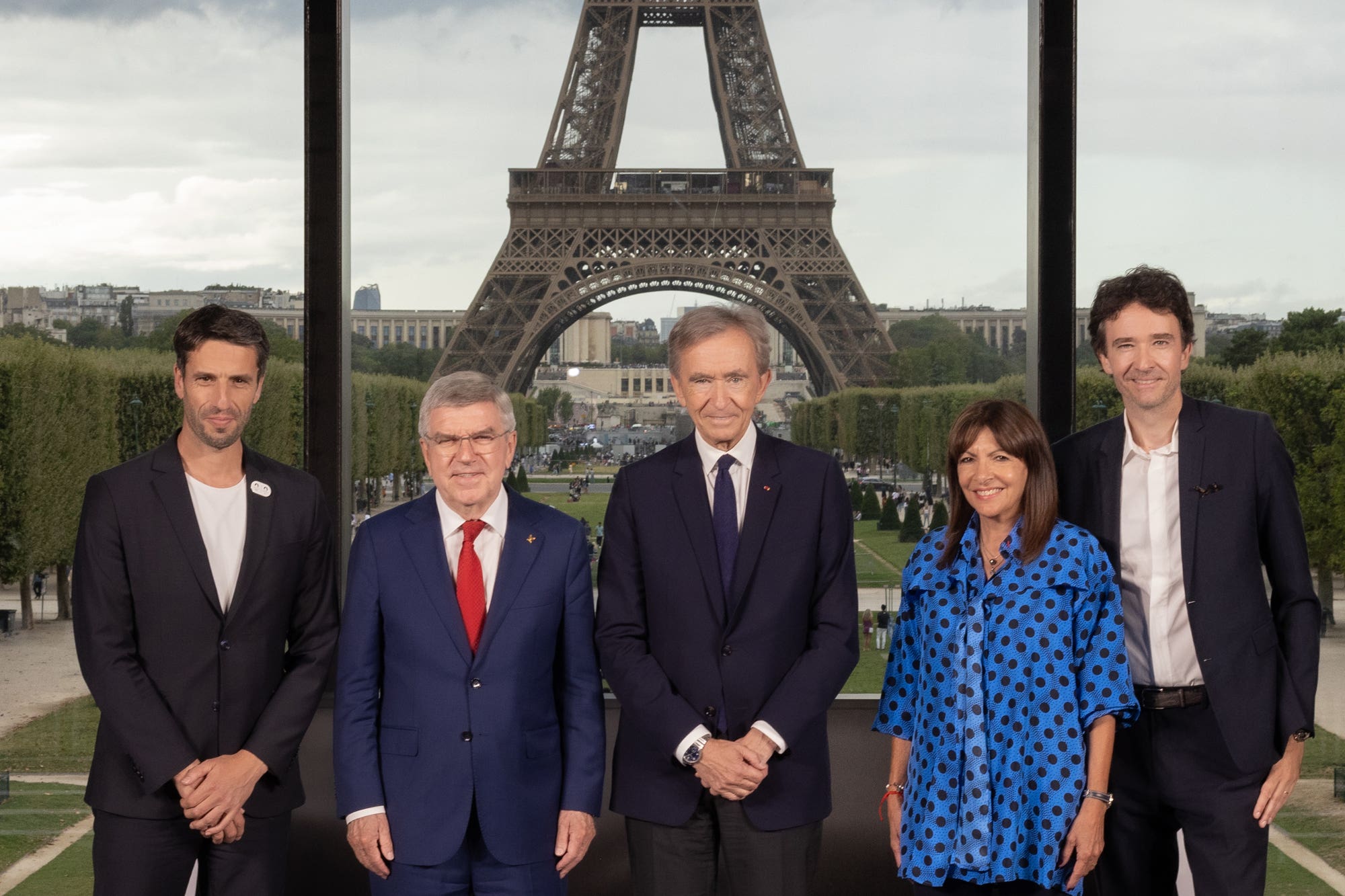 LVMH's CEO Bernard Arnault announces the creation of a cultural