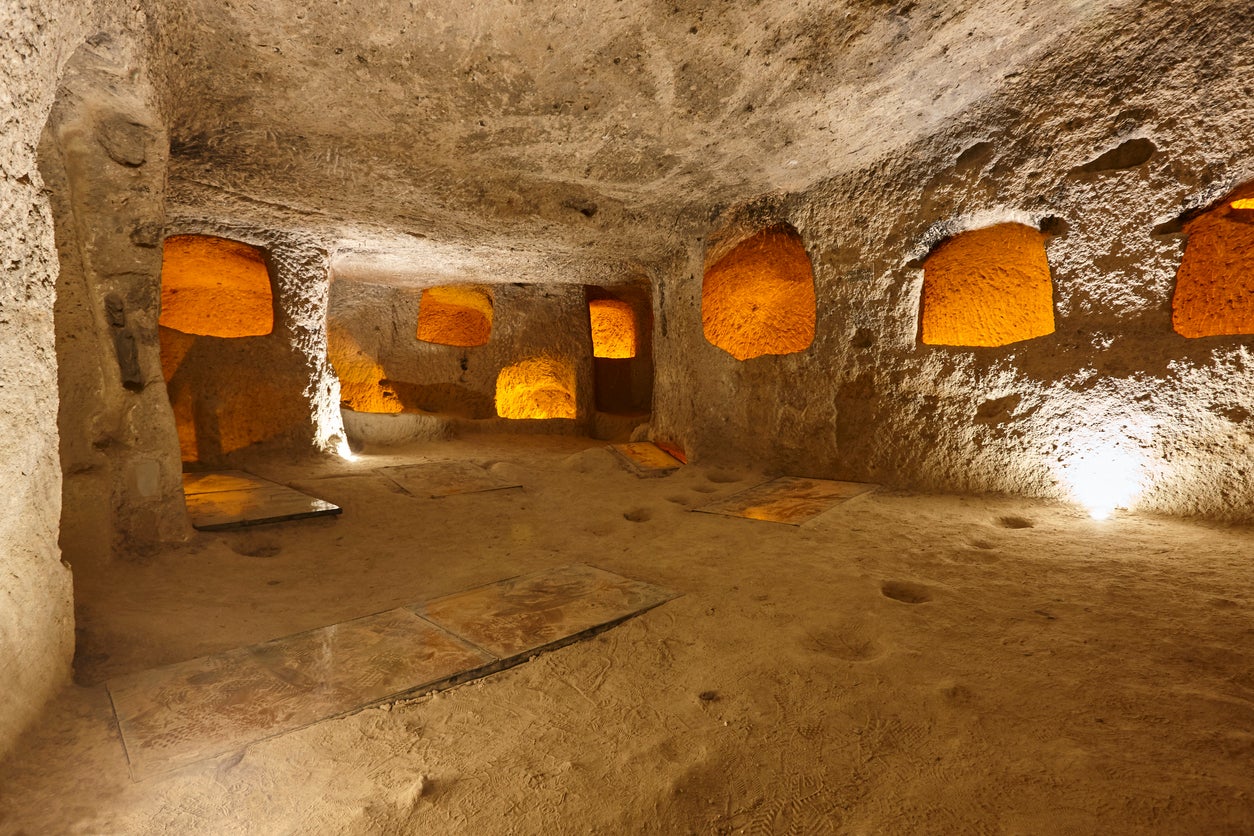 Kaymakli is just one of Cappadocia’s underground cities
