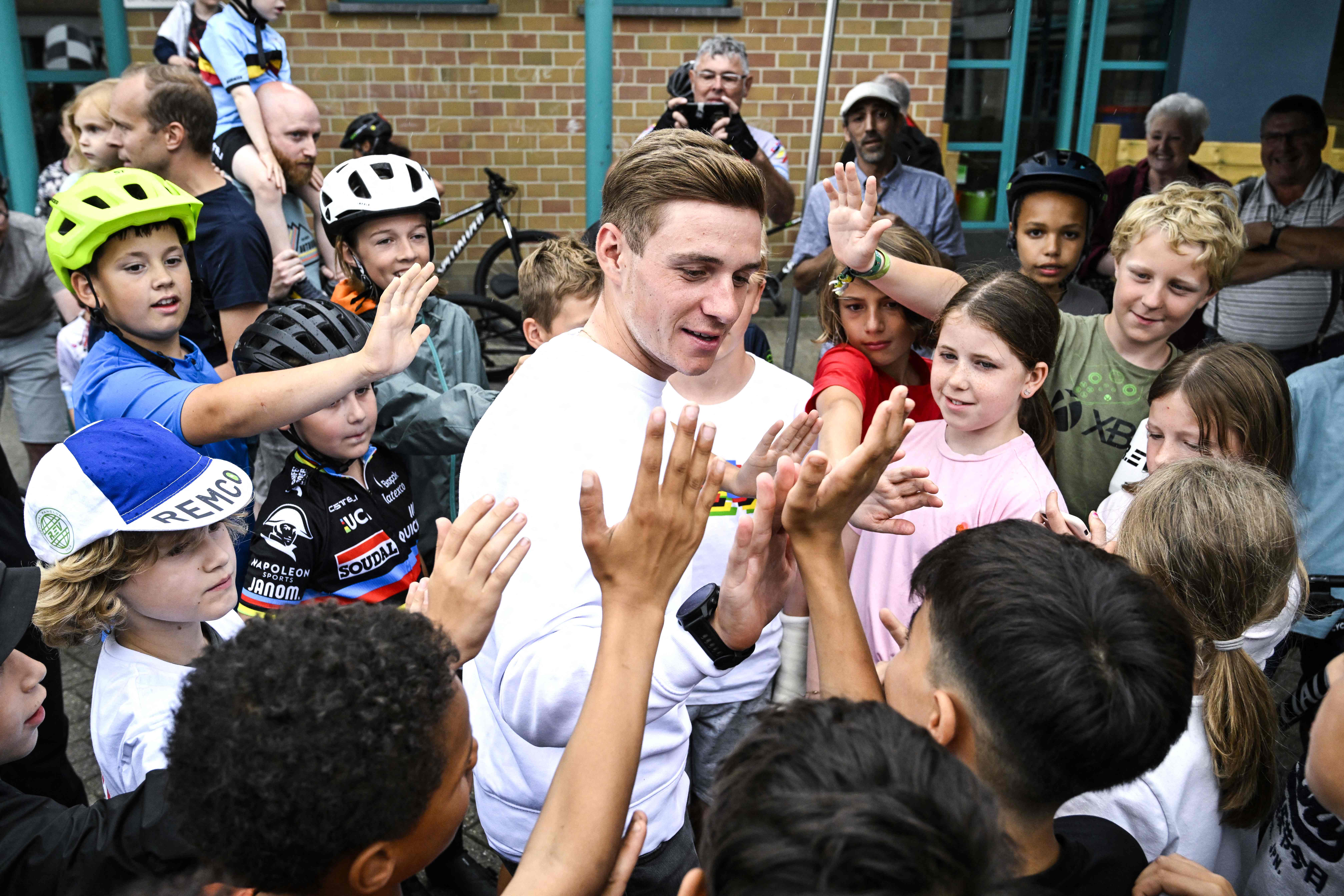 Evenepoel is immensely popular in his homeland