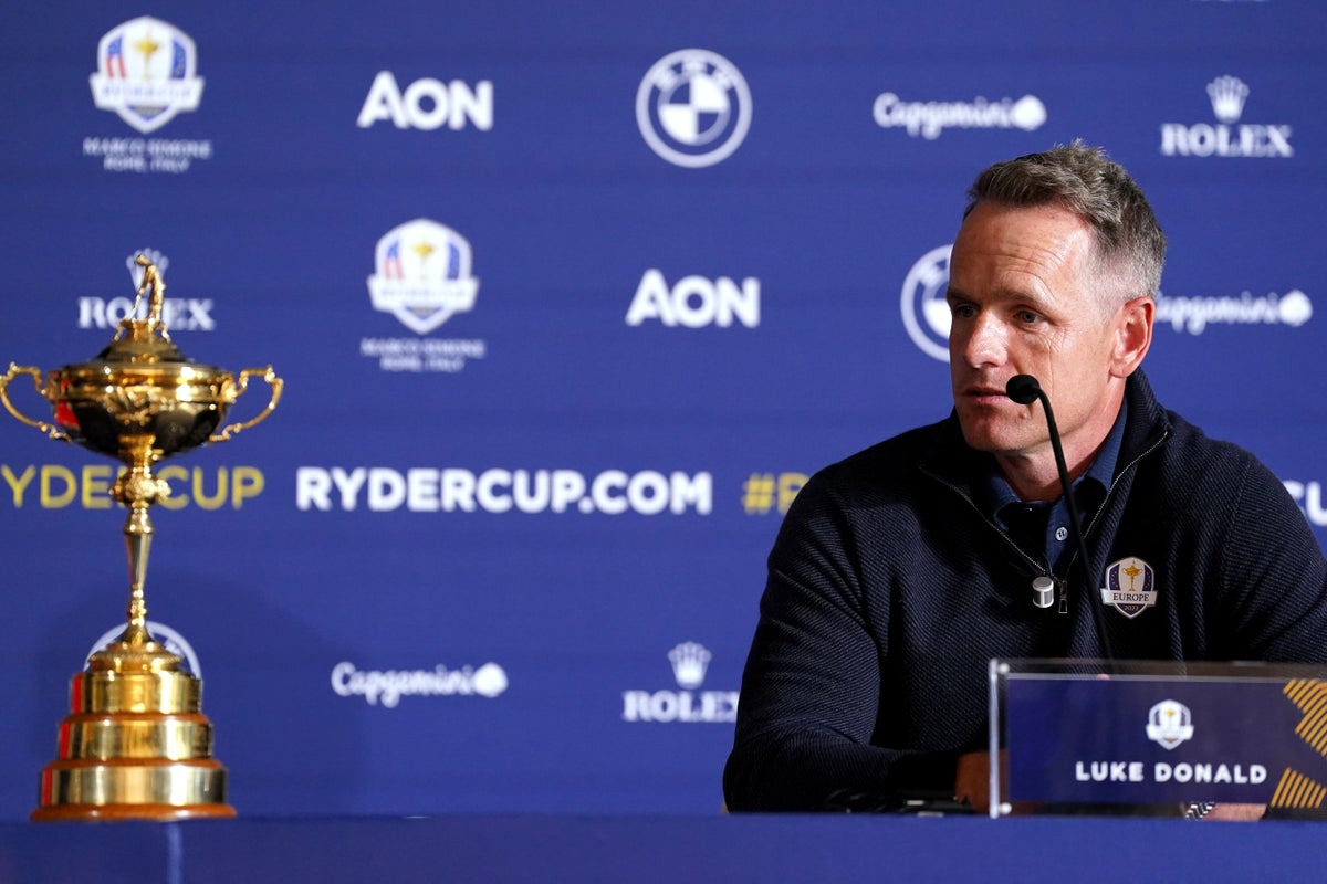 Key questions as Luke Donald prepares to confirm Europe’s Ryder Cup team