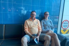 Tourists flying into Greece inferno reveal why they refuse to cancel holiday