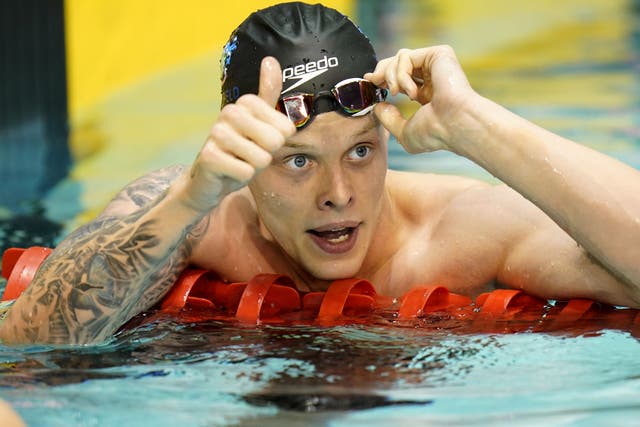 Britain’s Matt Richards became 200m freestyle world champion in Japan (Danny Lawson/PA)