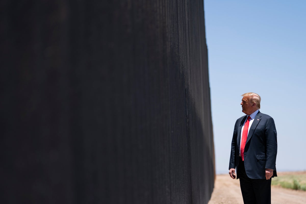 Watch live as Trump visits US border on same day as Biden