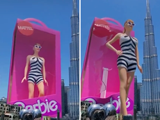 Barbie fans react in horror to ‘terrifying’ Dubai marketing stunt: ‘I think I’d go into cardiac arrest’