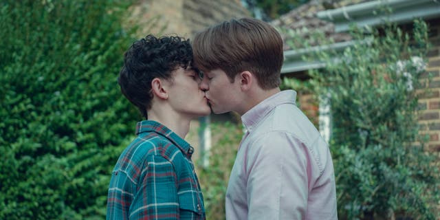 <p>Positive role models: Joe Lock and Kit Connor in ‘Heartstopper’  </p>