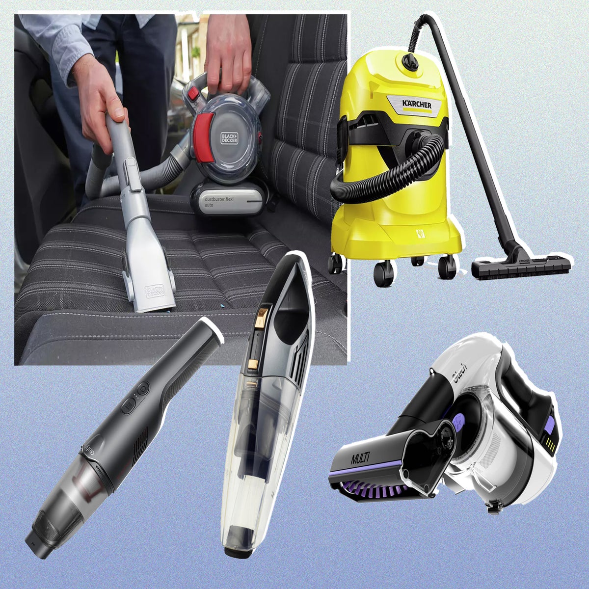 BLACK+DECKER Dustbuster Flex 12-Volt Cordless Car Handheld Vacuum in the  Handheld Vacuums department at