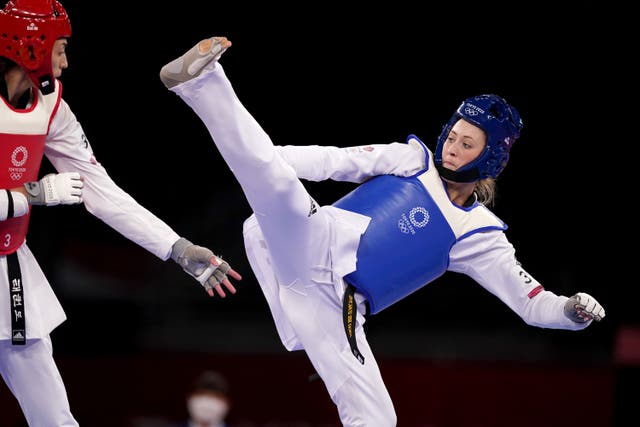 Jade Jones is determined to make up for her Tokyo disappointment in Paris next year (Mike Egerton/PA)
