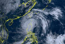 Typhoon Doksuri heads towards China and Taiwan after causing widespread destruction in Philippines