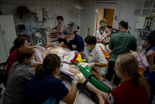 Russia Ukraine War Hospital